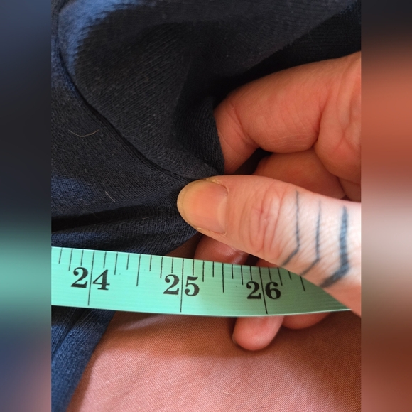 Vans | Navy Blue Women's Crop Top, Size M - Picture 6 of 7